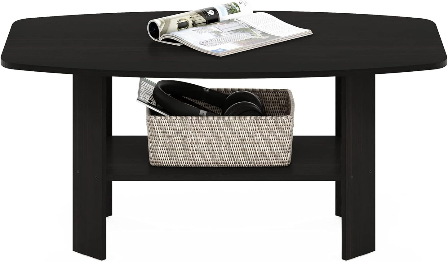 Simple Design Coffee Table, Espresso