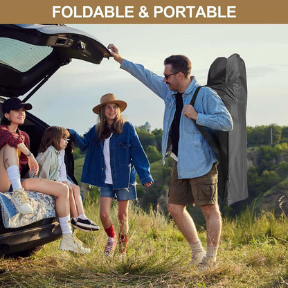 Folding Camping Cot with Mattress, 2 Pack Heavy Duty Folding Cot for Adults, Portable Sleeping Cot Bed Adults Outdoor Bed with Carry Bag, Travel Camp Cots