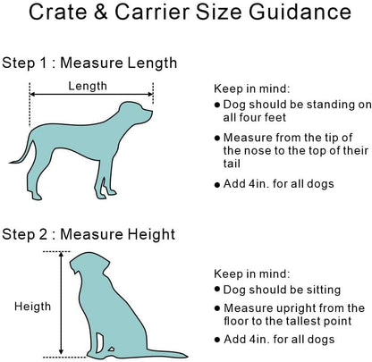 36 Inch Furniture Style Dog Crate for Medium Dogs, Indoor Puppy Kennel with Door, Modern Decorative Wood Wire Pet Cage, Pretty Cute End Side Table Nightstand, Weathered Grey