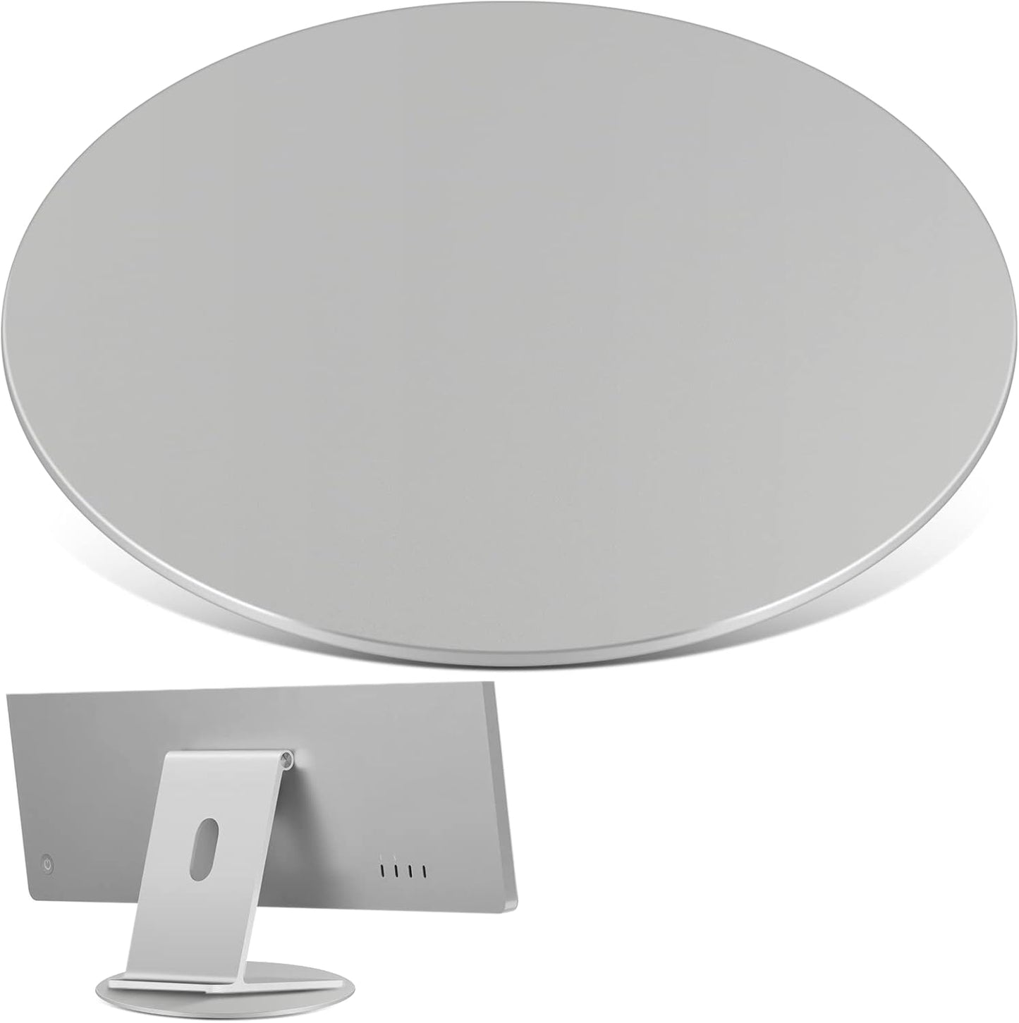 360° Rotation Monitor Swivel Base - Computer Screen Monitor Stand Flat Panel Turntable Rotating Swivel Base for Mac Laptop Potted Plants, Arts Crafts Display Stand