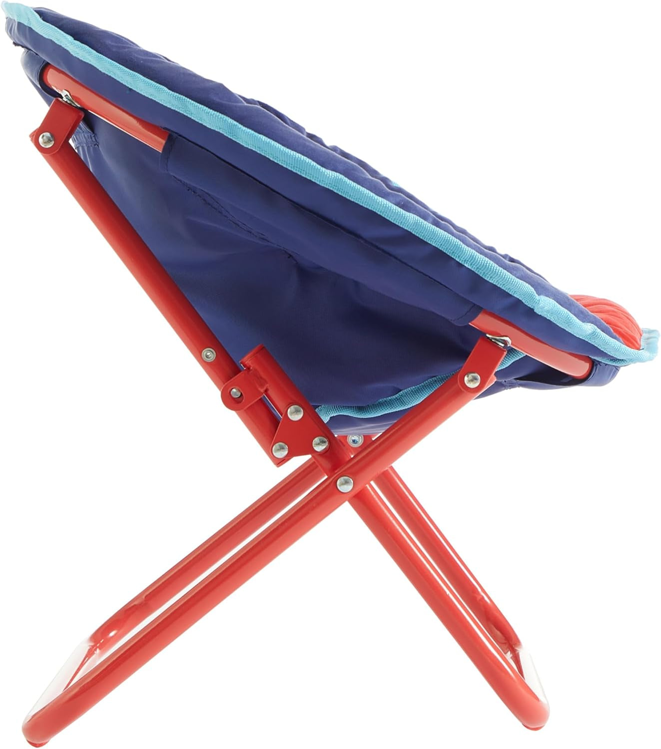 Paw Patrol Toddler Saucer Chair 19” Folding Kids Chair, Ages 3+, Portable & Lightweight, Cozy Padded Seat for Playroom, Bedroom