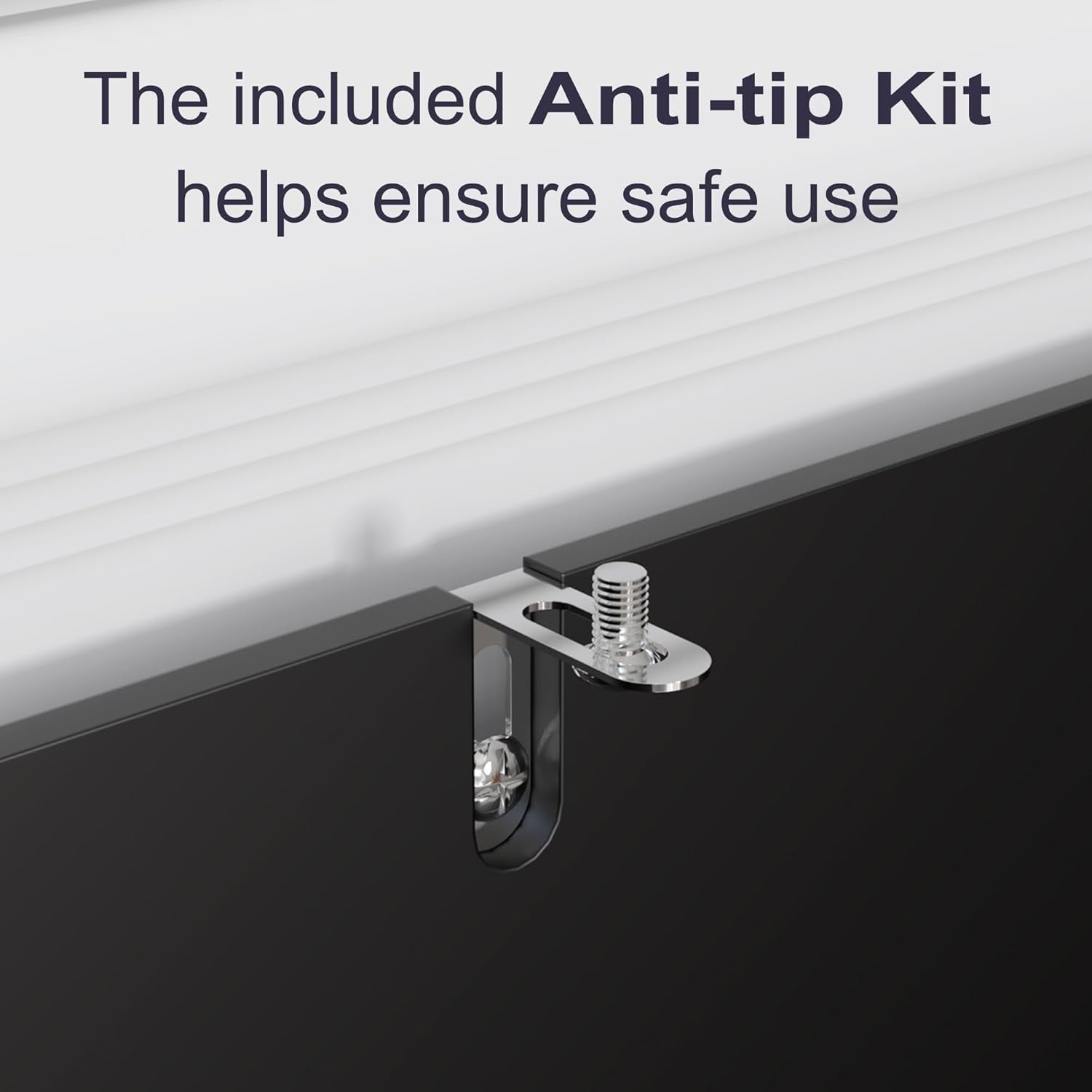 51" W Buffet Cabinet with 4 Doors, High Gloss Sideboard Coffee Bar with LED Lights & Charging Station, Handless Modern Sideboard Storage Cabinet for Living Room, Entryway, Black