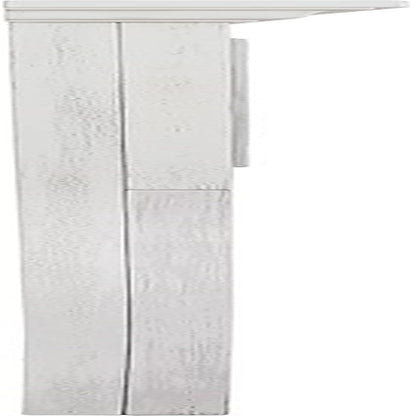 Farmhouse Basics Queen Headboard Only, Rustic White Finish
