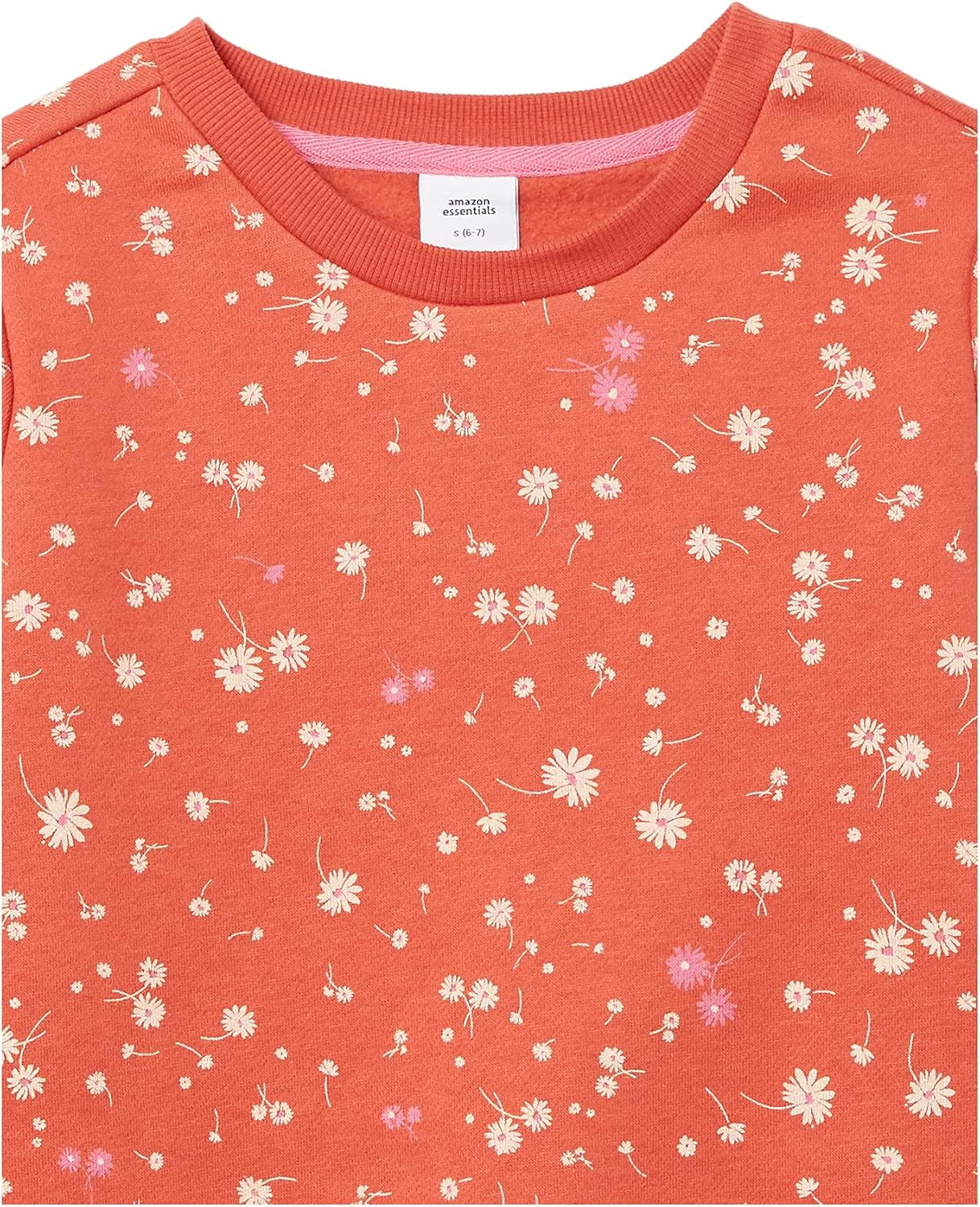 Girls Fleece Crewneck Pullover Sweatshirts