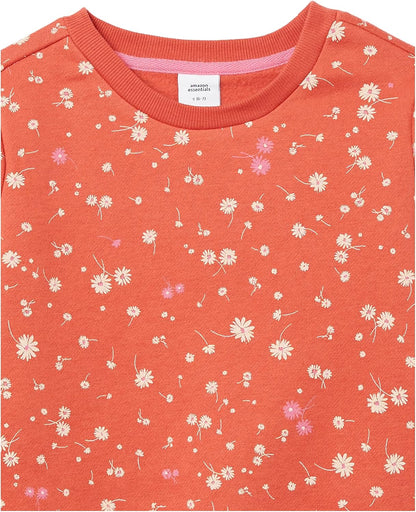 Girls Fleece Crewneck Pullover Sweatshirts