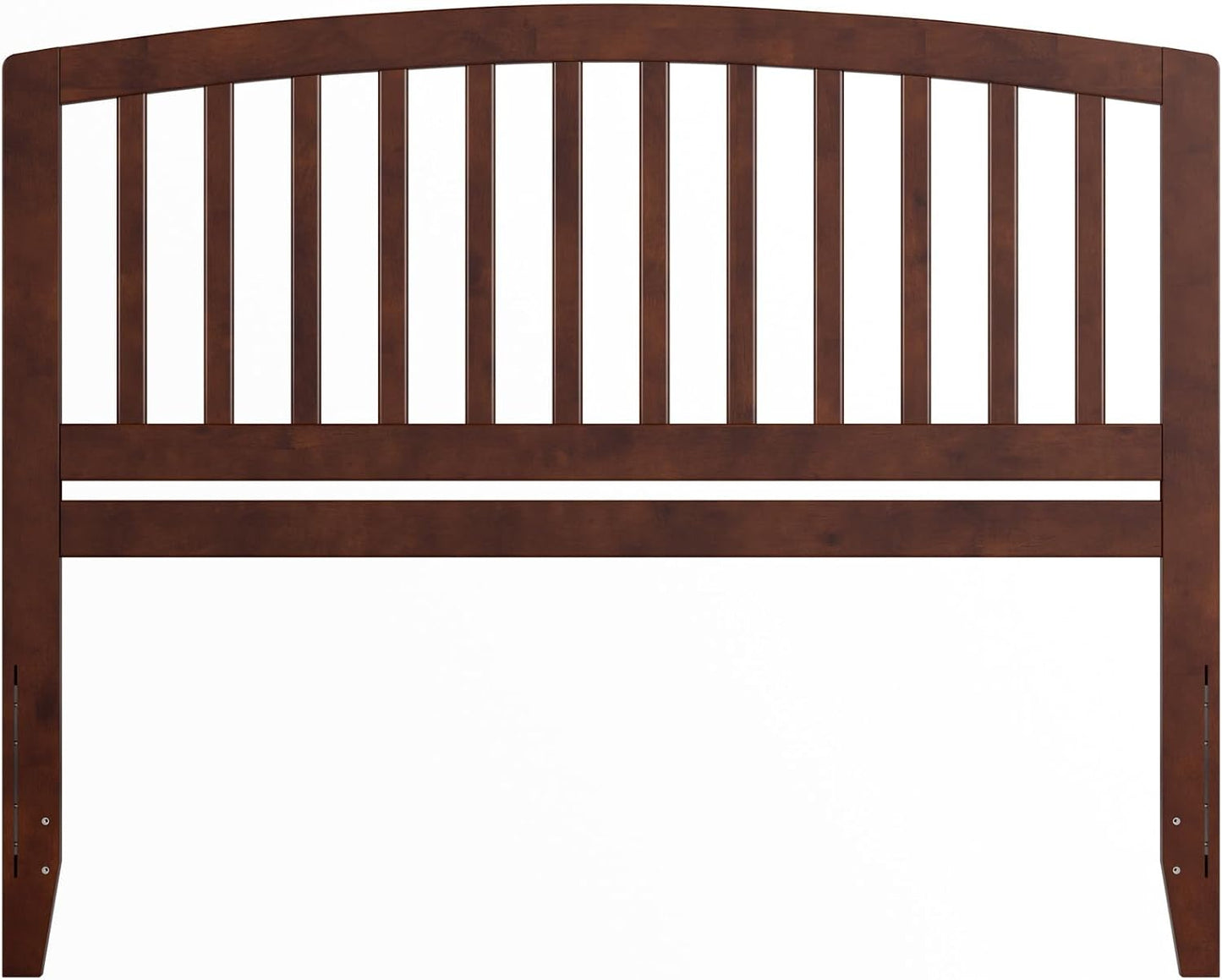 , Richmond Slatted Queen Solid Wood Headboard, Walnut