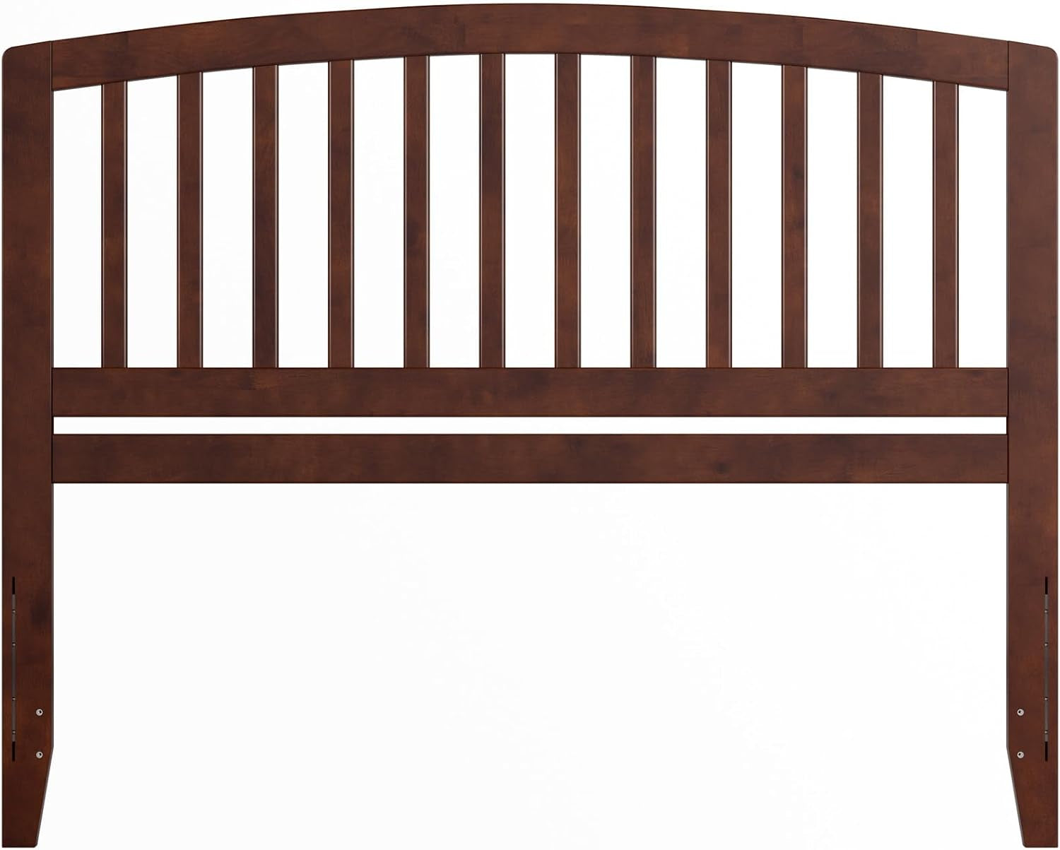 , Richmond Slatted Queen Solid Wood Headboard, Walnut