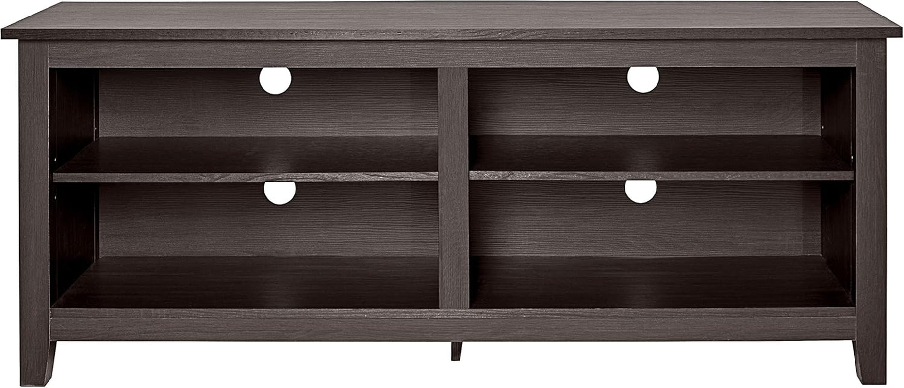Wren Classic TV Console Entertainment Media Stand with Storage for Televisions up to 65 Inches, 58 Inch, Espresso