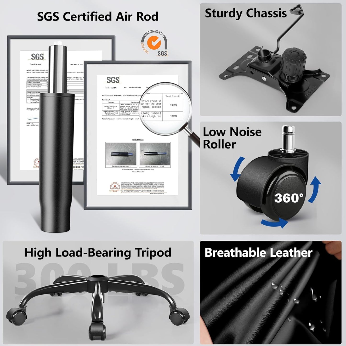 PU Leather Executive Office Chair, Ergonomic Mid-Back Computer & Gaming Chair with Adjustable Height, Rolling Swivel & Flip-Up Armrests, Comfy Padded Seat for Home Office-Brown