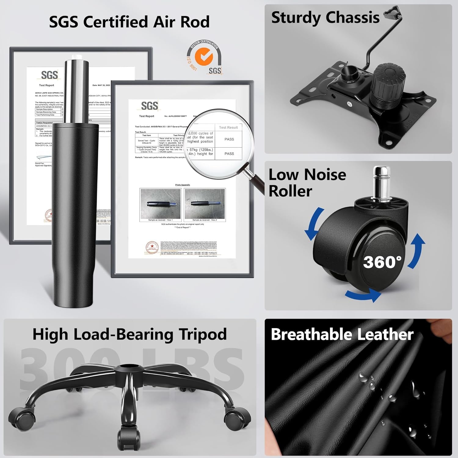 PU Leather Executive Office Chair, Ergonomic Mid-Back Computer & Gaming Chair with Adjustable Height, Rolling Swivel & Flip-Up Armrests, Comfy Padded Seat for Home Office-Brown