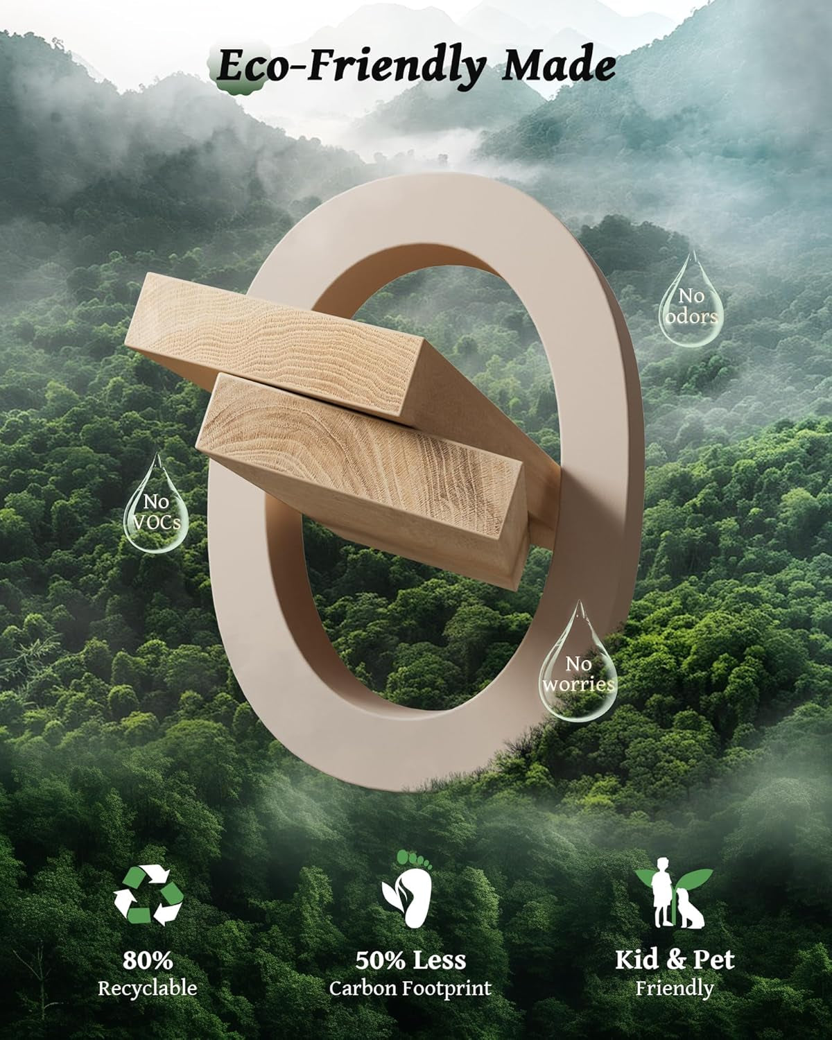 King Size Bed Frame with 56" Headboard - Velvet Upholstered Wingback Platform Bed Frame, Noise Free, Sturdy Wooden Slat Support (Deep Gray, King)