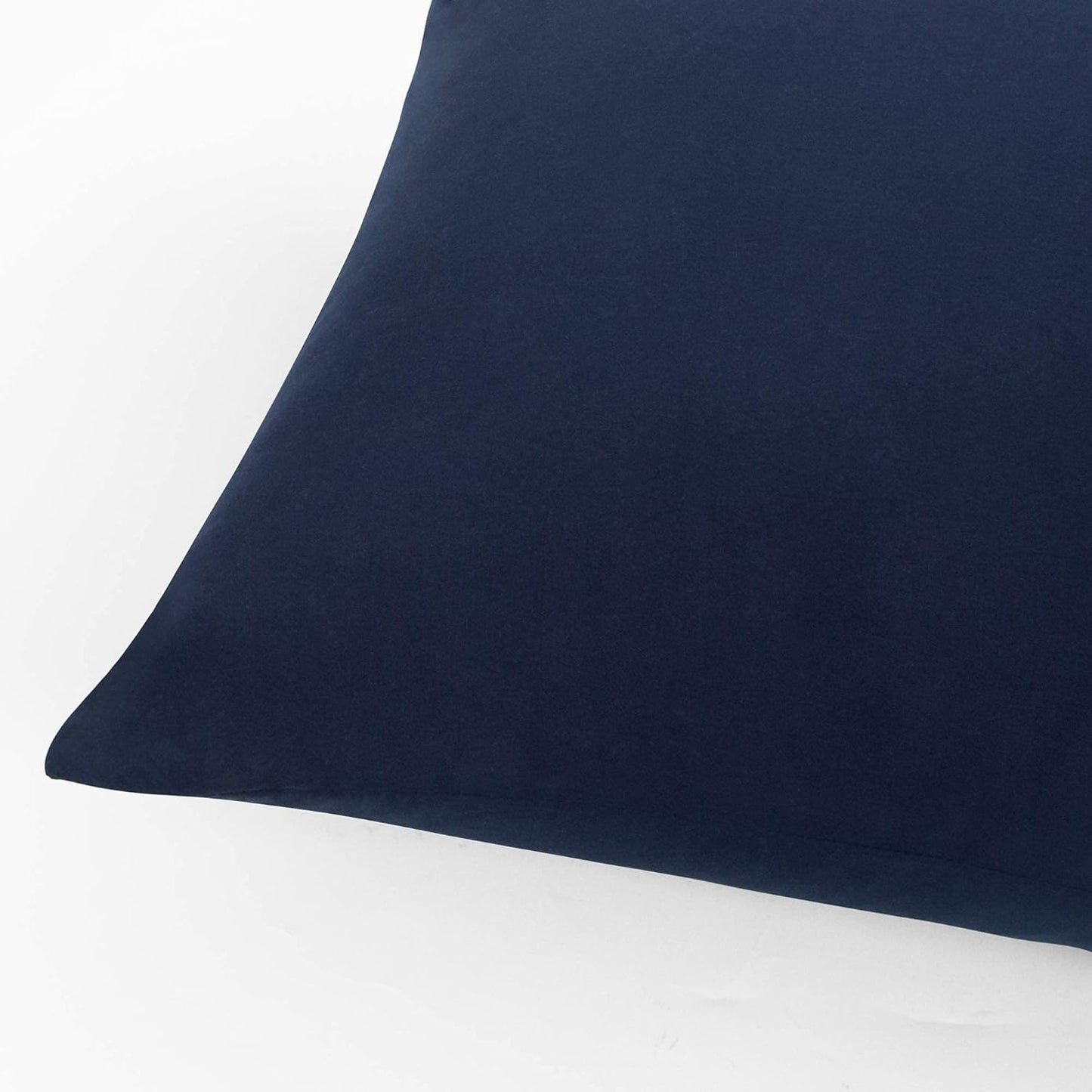 King Pillow Cases Set of 2, Soft Microfiber Pillow Covers with Envelope Closure, Wrinkle, Fade and Stain Resistant Pillowcases, 20X36, Navy
