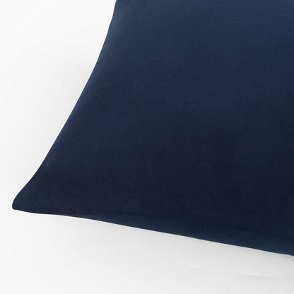 King Pillow Cases Set of 2, Soft Microfiber Pillow Covers with Envelope Closure, Wrinkle, Fade and Stain Resistant Pillowcases, 20X36, Navy