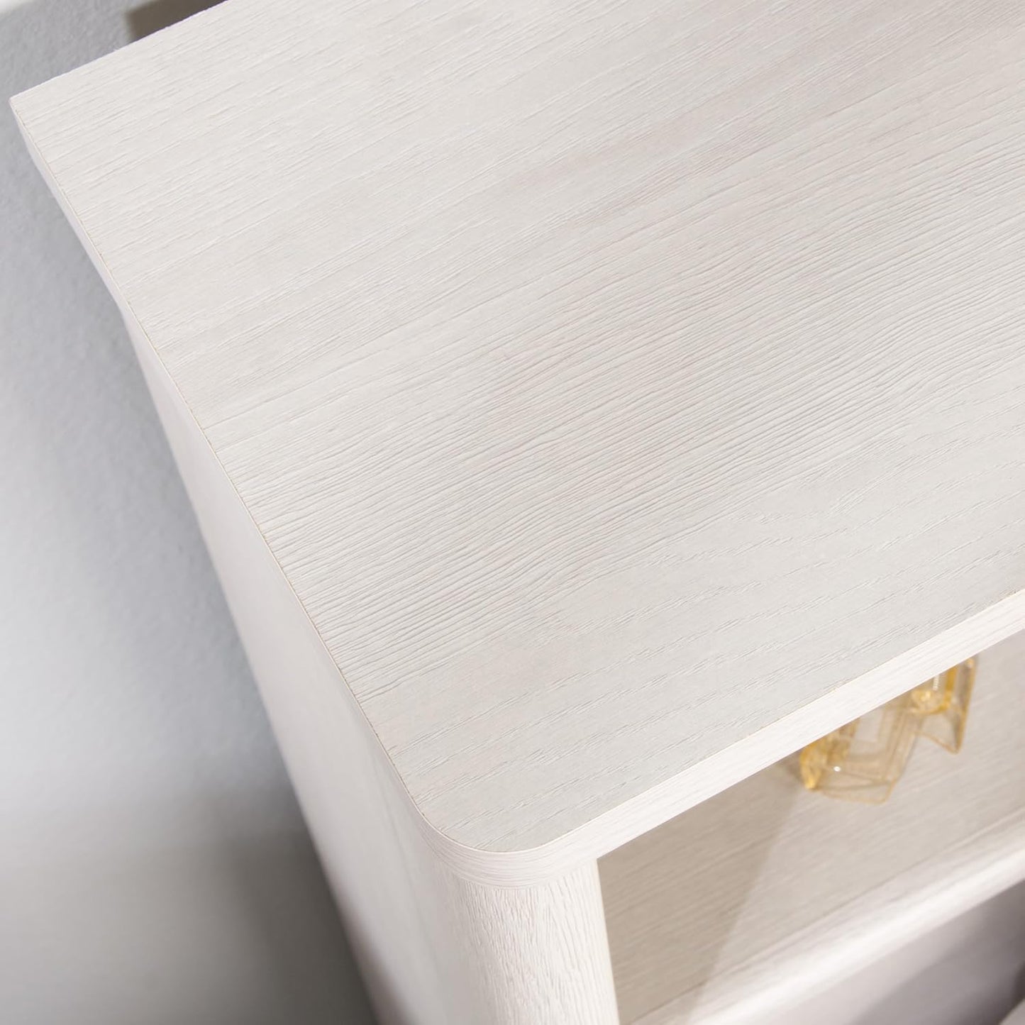 Dover Edge Full/Queen Bookcase Headboard, Glacier Oak Finish