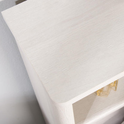 Dover Edge Full/Queen Bookcase Headboard, Glacier Oak Finish