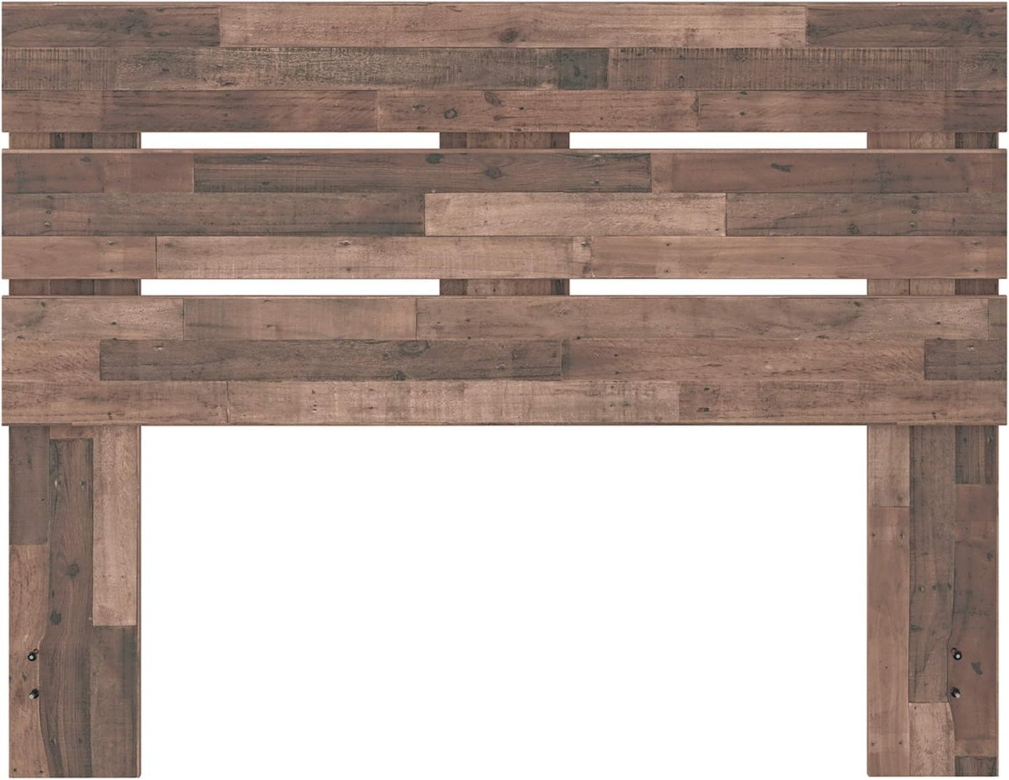 Neilsville Butcher Block Panel Headboard, Queen, Brown
