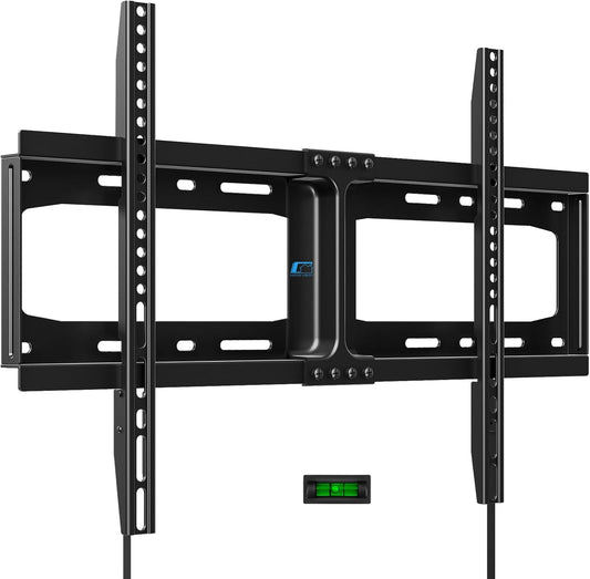 Heavy Duty Fixed TV Wall Mount for Most 32-86 Inch Flat Tvs, Max VESA 600X400Mm up to 165Lbs Fits 16/18/24 Inch Wood Studs, Universal Low Profile Wall Mount TV Bracket, Space Saving HV8601