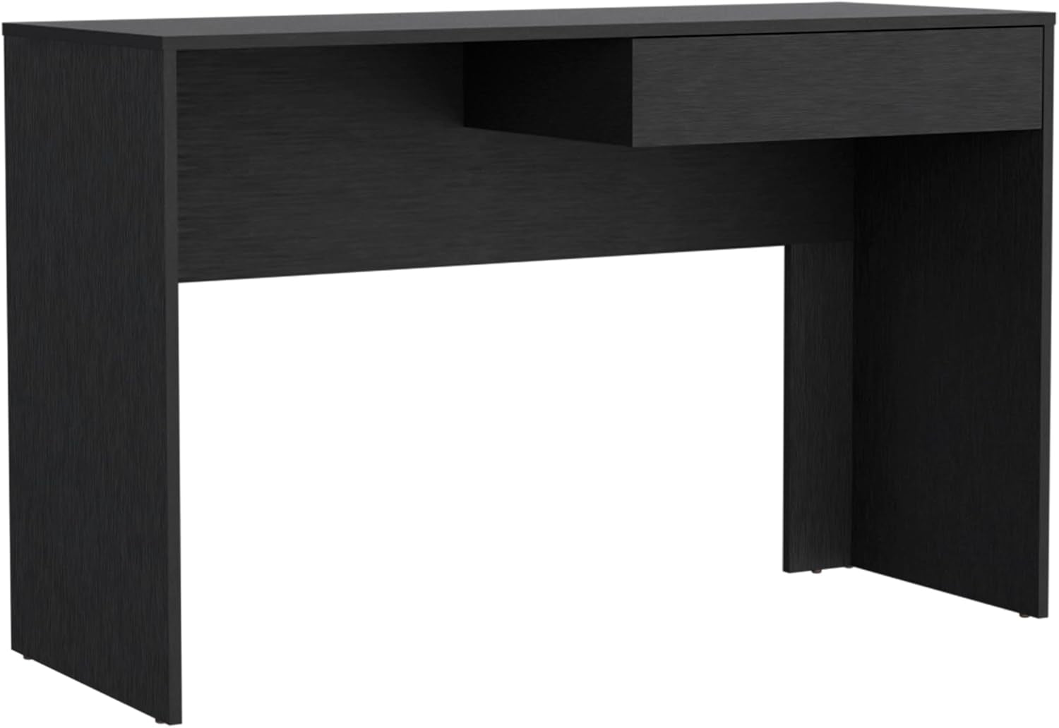 Computer Desk Harrisburg, One Drawer, Black Wengue Finish
