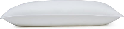 down Alternative Bed Pillows for Back and Side Sleepers, Medium Density, King Size, 36" X 20", White, 2-Pack