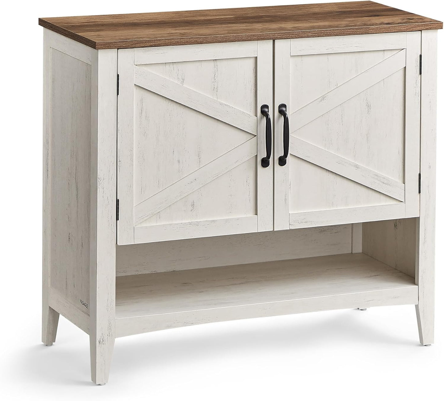 Shoe Cabinet, 3-Tier Shoe Storage Organizer, Modern Freestanding Cabinet with Height-Adjustable Shelf, 13.8 X 31.5 X 27.6 Inches, Entryway, Slate Gray ULBC044G01