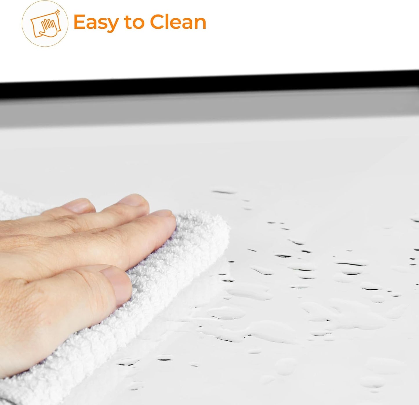 Coffee Table, Tempered Glass Coffee Table, Modern Simple Center Tables W/Geometric-Inspired Design & Metal-Frame & Easy Assembly & Open Storage Shelf for Living Room, Office, Black