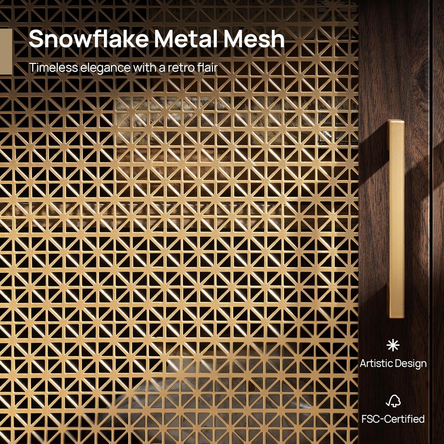 TV Stands for Living Room-Entertainment Center with Storage for Bedroom-Mid Century Modern Television Stands with 4 Doors 59" Media Console TV Cabinet Credenza for 45 50 55 60 65 Inch Tvs