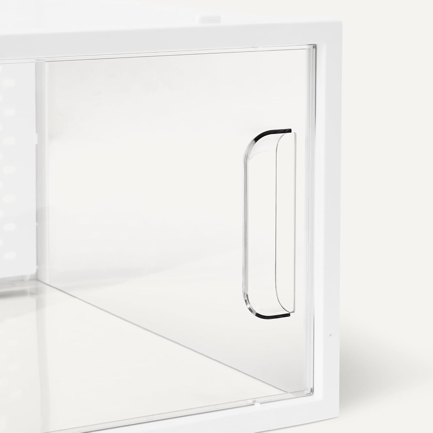 Stackable and Foldable Clear Shoe Storage Organizer Box, Large, Pack of 12