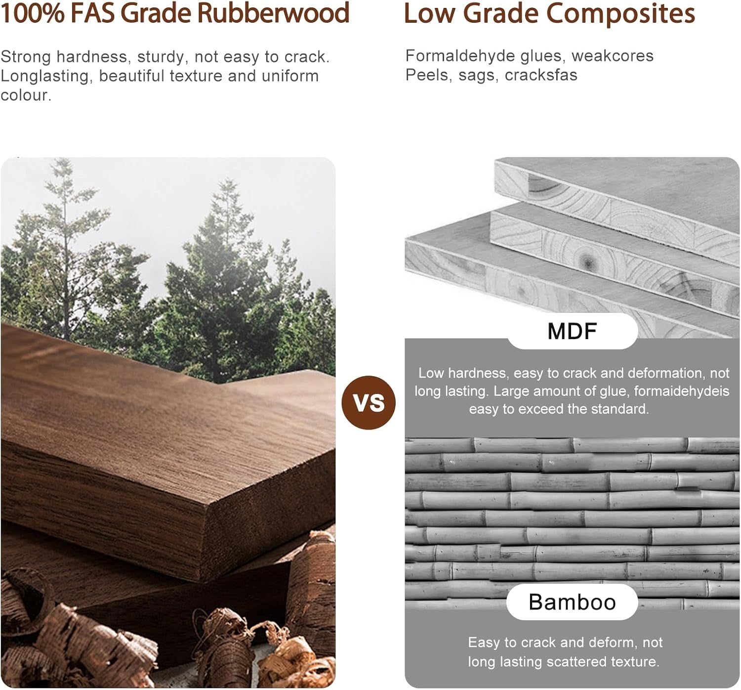 Solid Wood Vanity Desk with Mirror and Lights,Adjustable Height and Brightness, Makeup Vanity with 3 Drawers,Semi-Assembled,Dressing Table for Bedroom and Living Room (Walnut)
