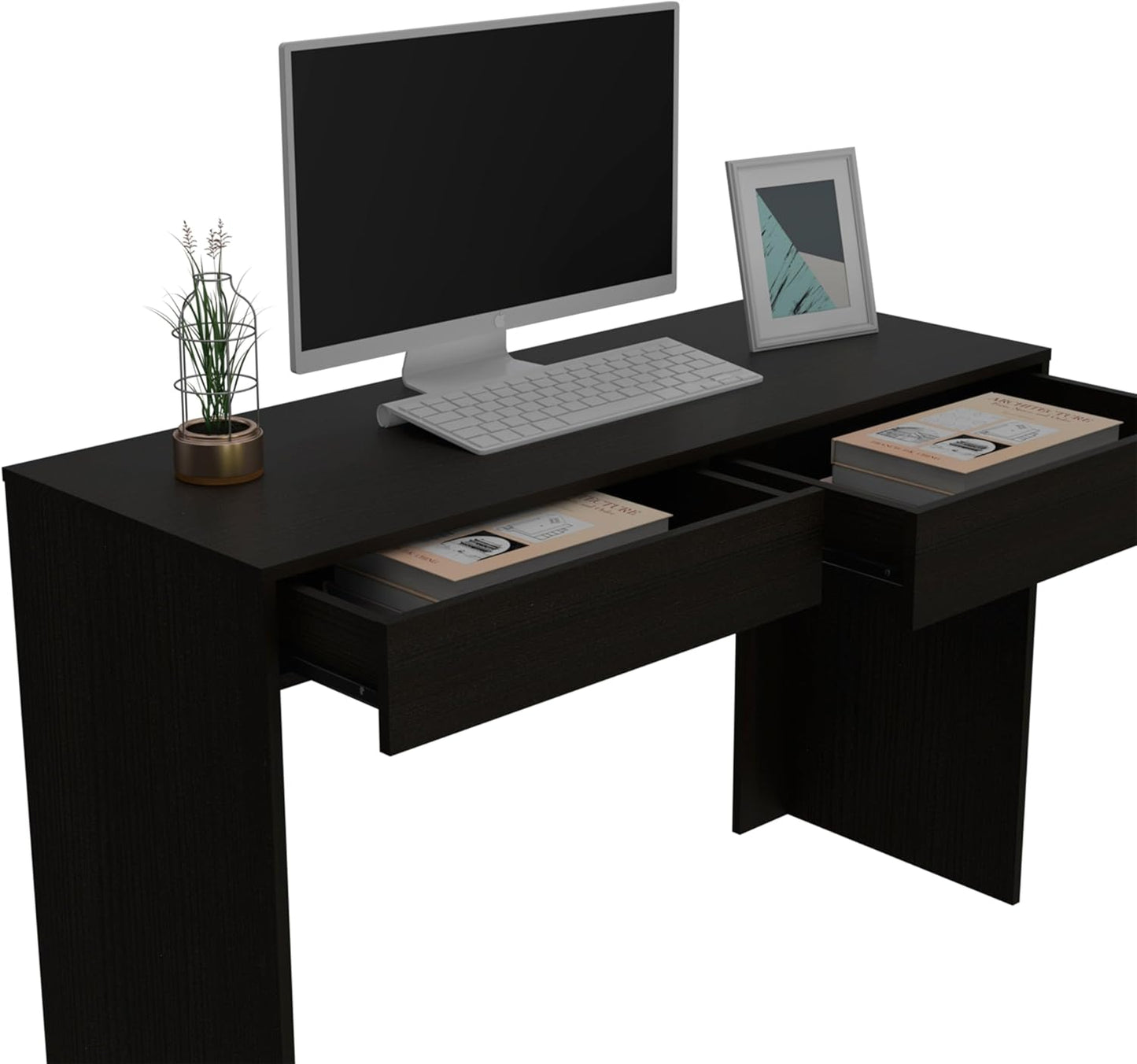 Writing Computer Desk,Two Drawers