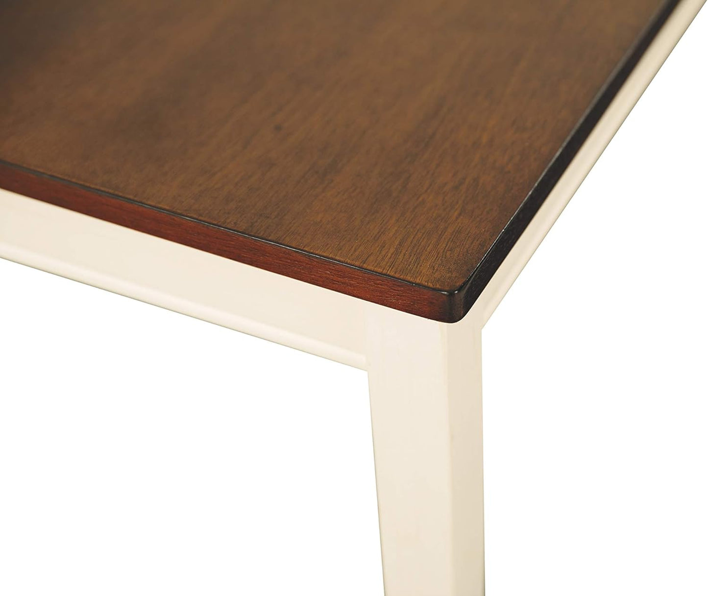 Whiteowing Bench, 44.25" W X 16.25" D X4.25 H, White