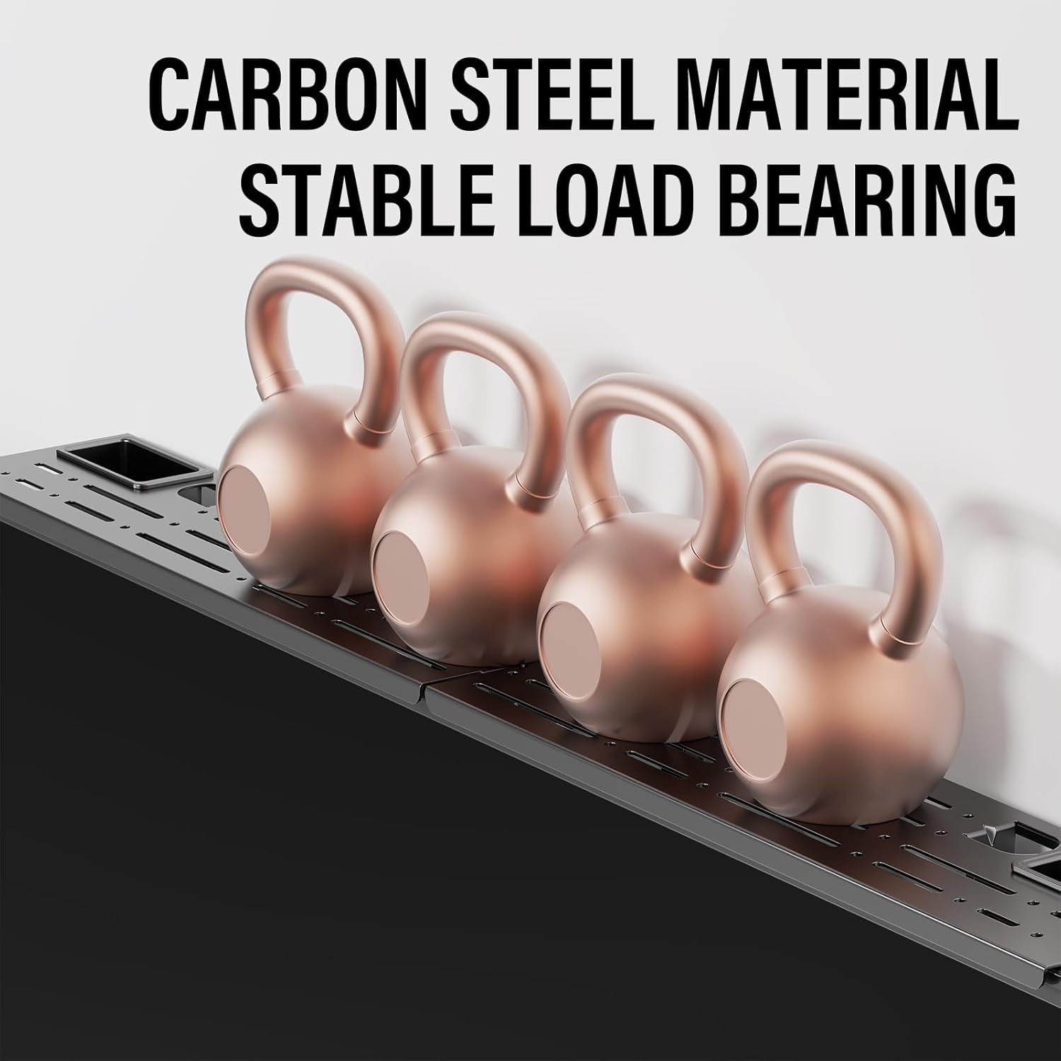 Steel TV Top Shelf- Adjustable Screen Shelf Floating Stand with 2 Storage Boxes,Computer Screen Shelf for Soundbar, Media Boxes, Game Console, Router and Home,34.65×4.33Inch