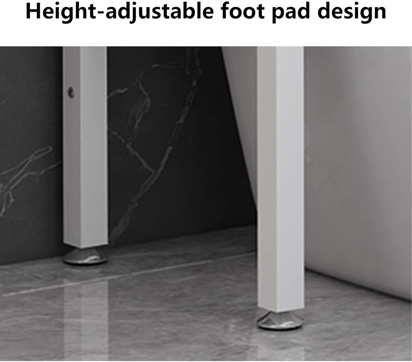 Metal Frame Over-The-Toilet Bathroom Rack Storage Cabinet with Open Shelves Neat & Sturdy Toilet Stand for Bathroom Laundry Room Heavy Duty(Gold)