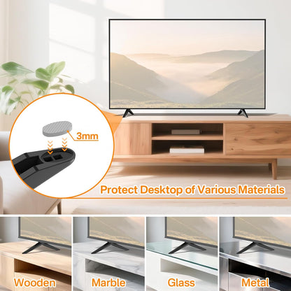 Replacement TV Base Stand for TCL Roku TV Legs - Compatible with TCL Smart TV Models 32S321, 40S325, 43S303, 50S425, 55S525 Easy to Install with Screw Kits