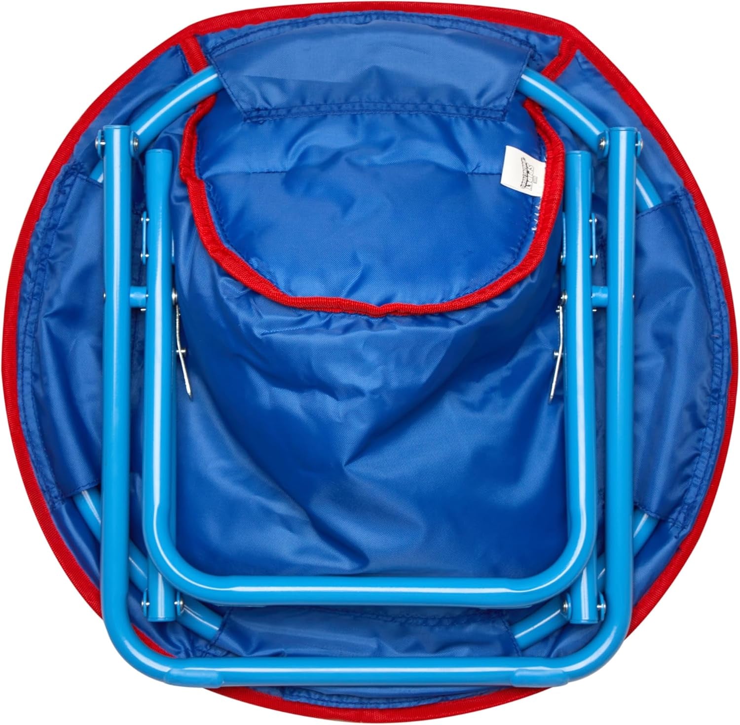 Marvel Spidey and His Amazing Friends Toddler Saucer Chair 19” Folding Kids Chair, Ages 3+, Portable & Lightweight, Cozy Padded Seat for Playroom, Bedroom