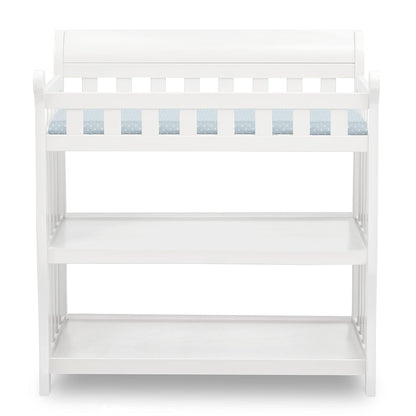 Eclipse Changing Table with Changing Pad, White