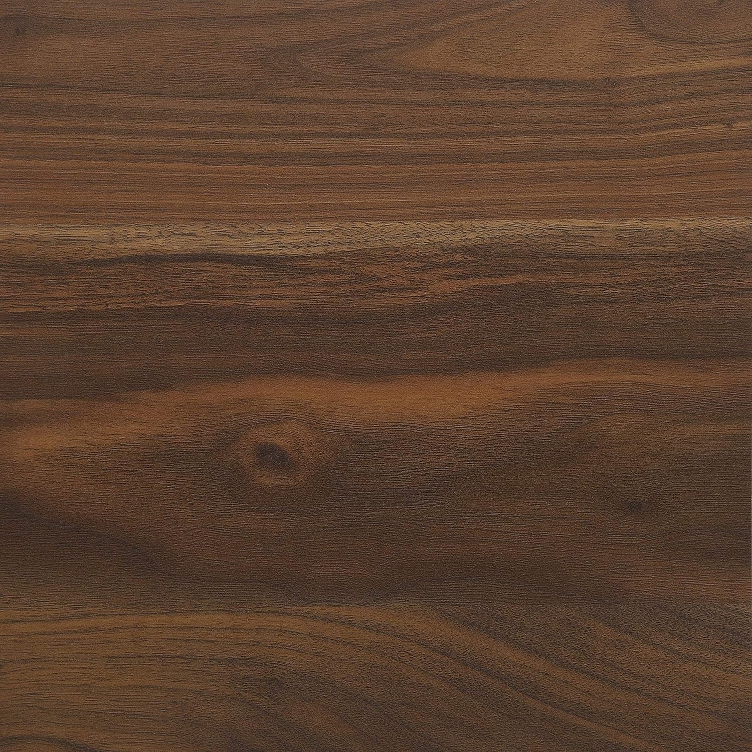 Harvey Park Night Stand with Easy Gliding Drawer, Walnut Bedside Table - Grand Walnut Finish