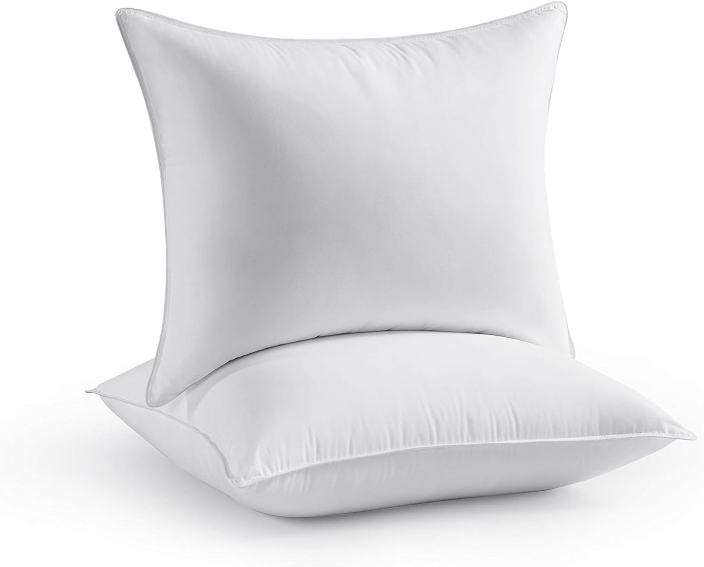 Bed Pillow King Size Set of 2, Shams Insert 20 X 36 Inch, down Alternative Cooling Pillows for Stomach, Side or Back Sleeper