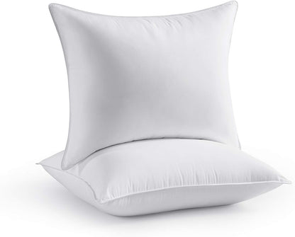 Bed Pillow King Size Set of 2, Shams Insert 20 X 36 Inch, down Alternative Cooling Pillows for Stomach, Side or Back Sleeper