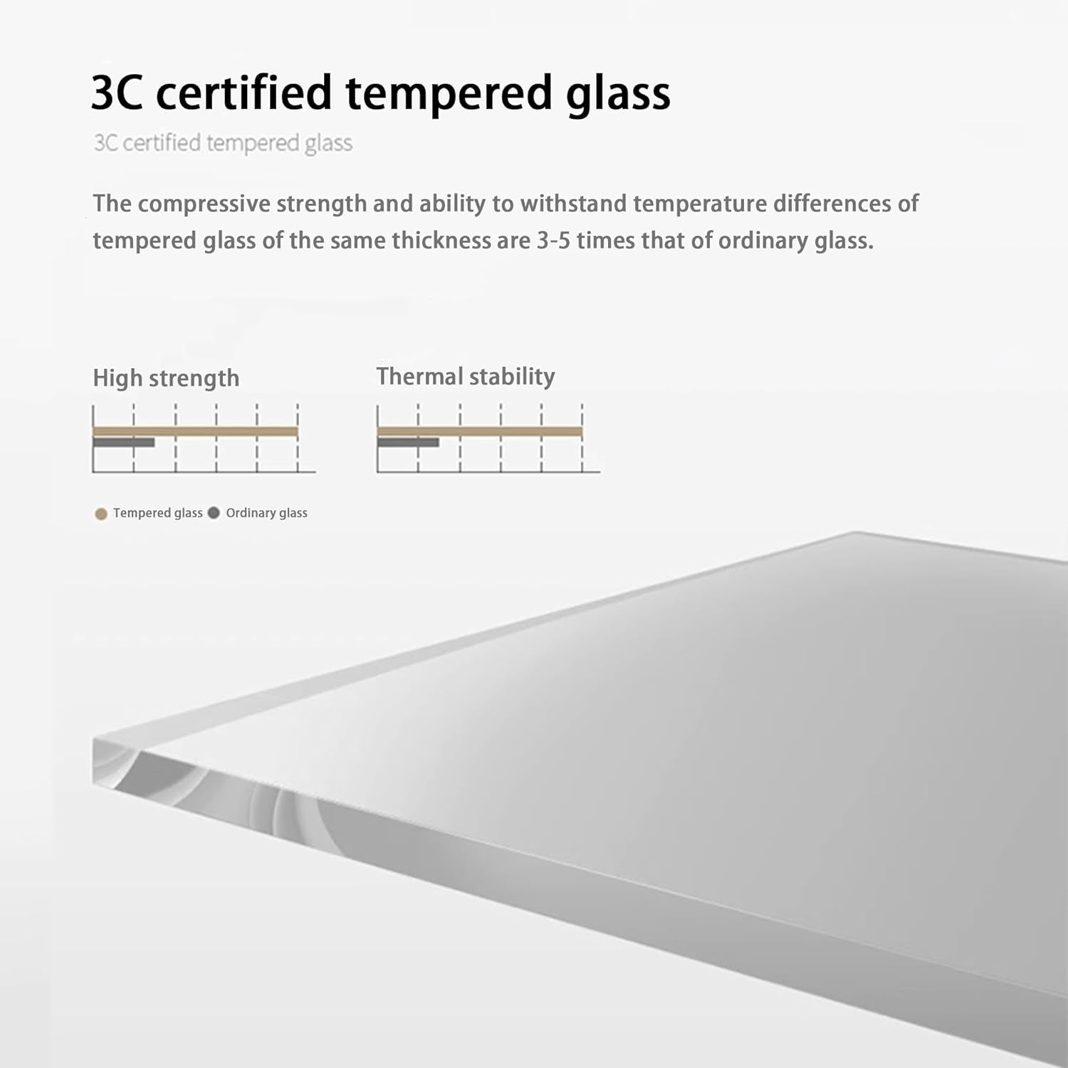 Modern Glass Coffee Table, 32.68" D X 22.44" W X 15.75" H, Abstract round Tea Tables for Living Room Home Office Industrial Cocktail Tables (Walnut-Brown Glass, 32.68")