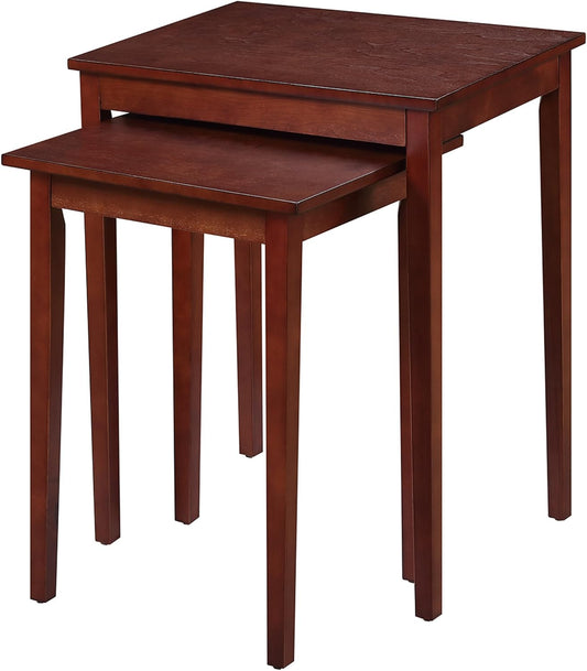 American Heritage Nesting End Tables, Mahogany