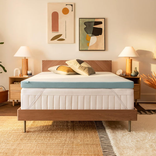 Tempur-Adapt + Cooling 3-Inch King Mattress Topper Medium Luxury Premium Foam, Washable Cover, Medium Cooling Topper,White