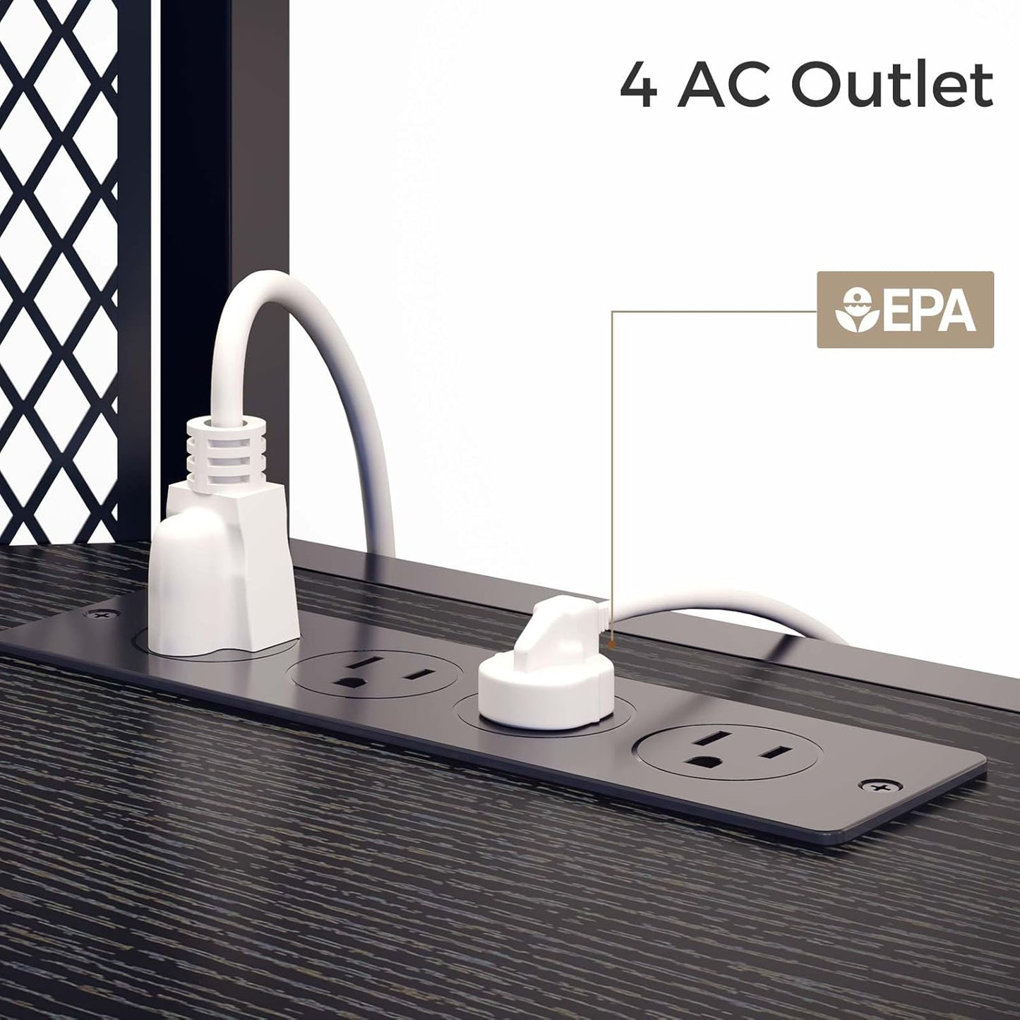 TV Stand with Mount and Power Outlet, Swivel TV Stand with LED Lights for 32/45/55/60/65/70 Inch Tvs, Black Entertainment Center Media Console with Height Adjustable Mount