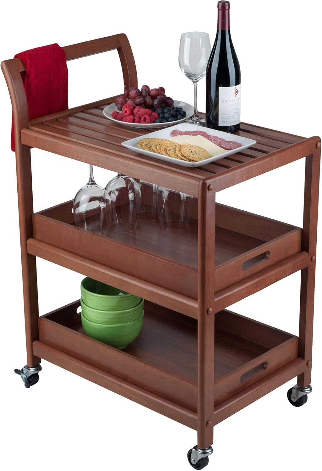 Albert Kitchen, 24.8X15.98X33.27, Walnut