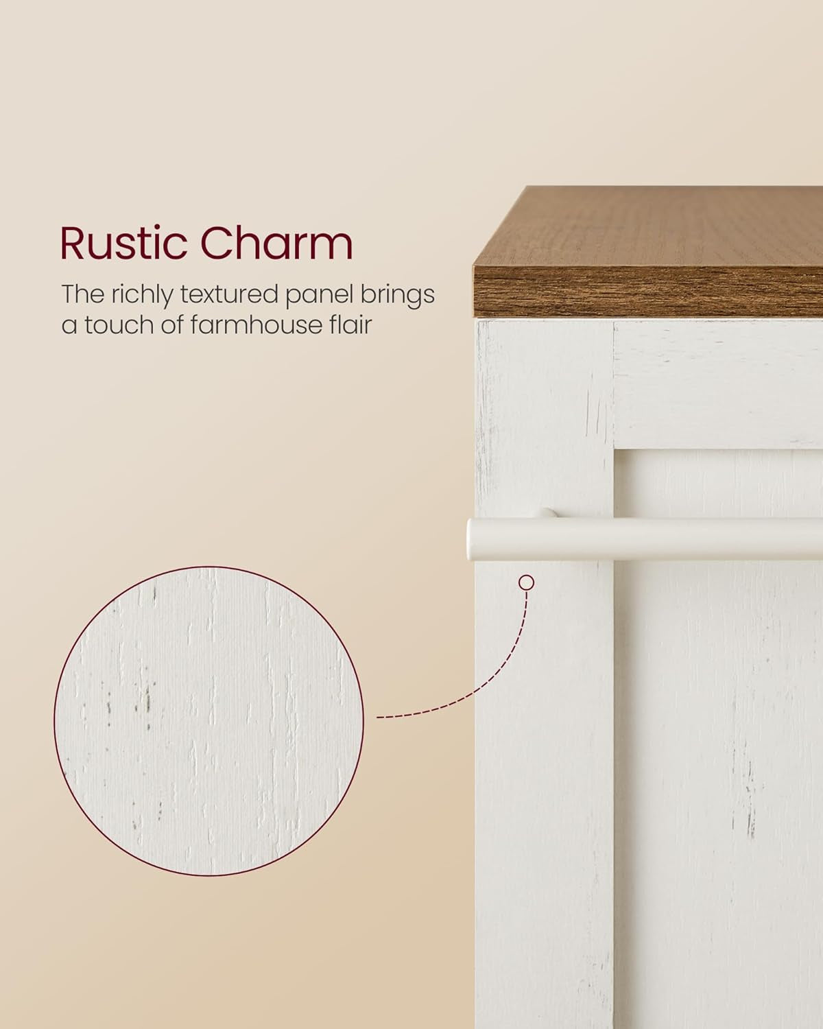 4-Tier Slide-Out Storage Cart, Slim Kitchen Cart for Small Spaces, with Wheels, Handle, Bathroom, Laundry Room, 5.9 X 17 X 34.1 Inches, Ebony Black and Rustic Brown ULRC050K02