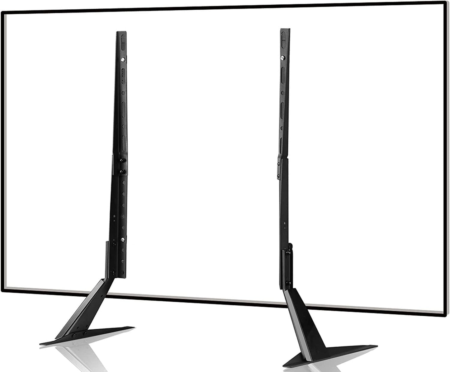 Universal TV Stand, Metal TV Legs for 20-65 Inch Lcd/Led/Oled/Plasma Flat&Curved Screen TV Height Adjustment with VESA 75X75Mm to 800X500Mm Max ML1760
