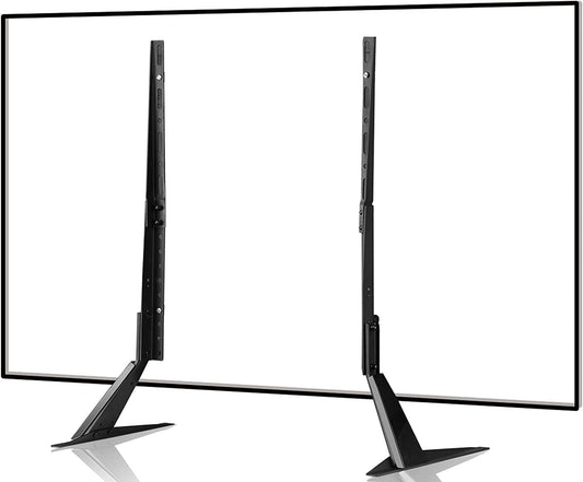 Universal TV Stand, Metal TV Legs for 20-65 Inch Lcd/Led/Oled/Plasma Flat&Curved Screen TV Height Adjustment with VESA 75X75Mm to 800X500Mm Max ML1760