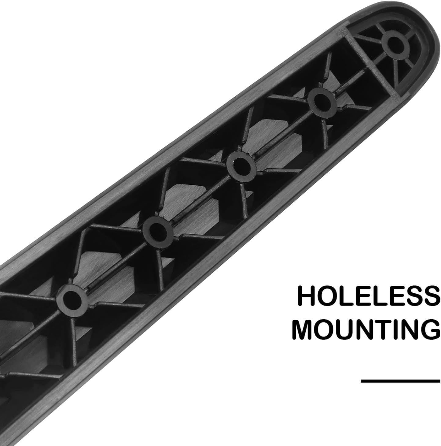 Universal TV Stand - 2Pcs TV Legs for Screens to 32-55In Table Holder Stand Tabletop Mount with Screws - Easy Installation Plastic Television Legs Mounting Brackets Black