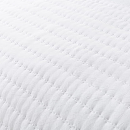 White King Size Quilt Bedding Sets with Pillow Shams, Lightweight Soft Bedspread Coverlet, Quilted Blanket Thin Comforter Bed Cover for All Season, 3 Pieces, 104X90 Inches