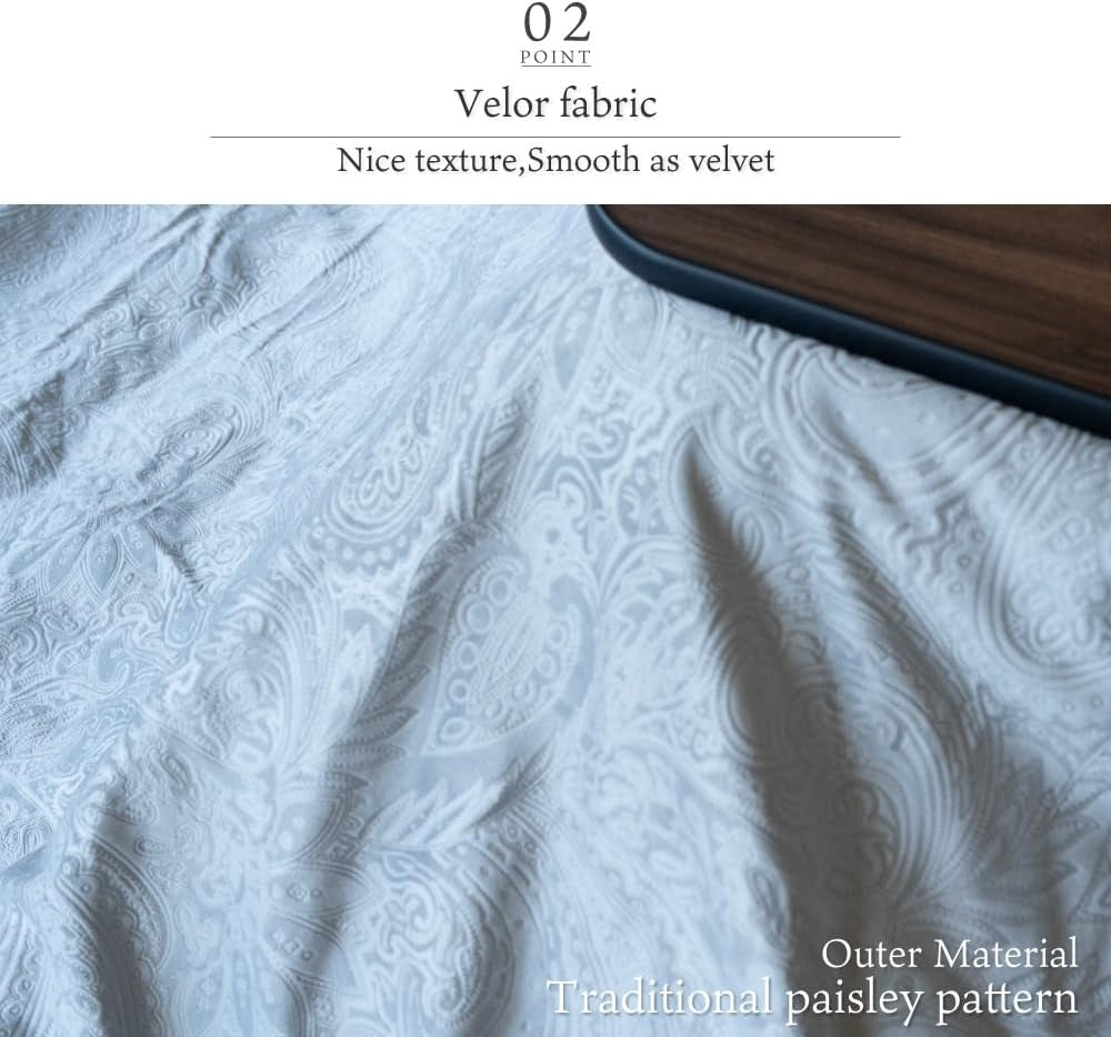 Kotatsu Blanket, Kotatsu Futon, Reversible 100% Polyester Fabric Material, Home and Living, Blanket for Kotatsu Heater… (Gray, Rectangle)
