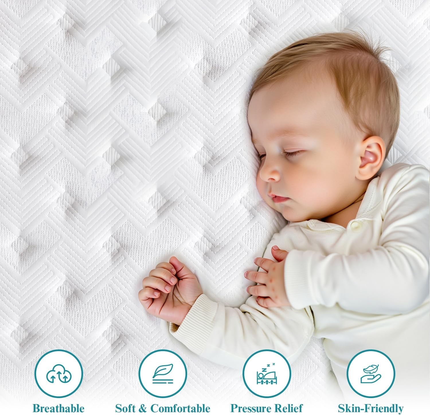 King Mattress, 14 Inch King Size Mattress in a Box, Hybrid Matress with Memory Foam & Individual Pocket Springs, Medium Firm Feel, Edge Support, Motion Isolation, Pressure Relief, Certipur-Us